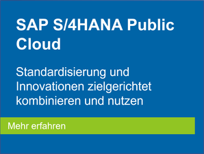 Link zur Seite S/4HANA Public Cloud